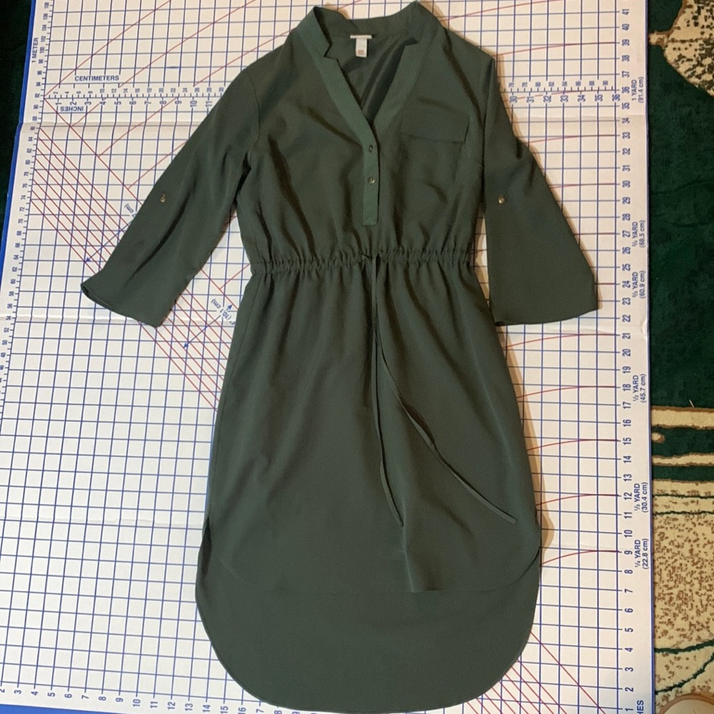 Merona green dress small great shape